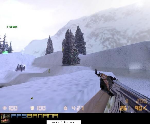 Winter AK47 - Winter ak47 with world model - Skins